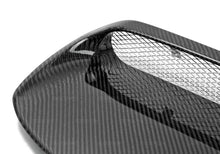 Load image into Gallery viewer, Seibon 08-11 Subaru Impreza WRX STI OEM-Style CF Hood Scoop - Only Fits OEM Hoods (Not Seibon Hoods) - Main Product View