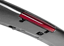 Load image into Gallery viewer, Seibon 08-11 Subaru WRX/STi Hatchback STI-Style Carbon Fiber Rear Spoiler w/ LED Light Included - Back View