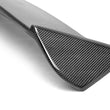 Load image into Gallery viewer, Seibon 08-11 Subaru WRX/STi Hatchback STI-Style Carbon Fiber Rear Spoiler w/ LED Light Included - Installation View