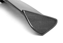 Load image into Gallery viewer, Seibon 08-11 Subaru WRX/STi Hatchback STI-Style Carbon Fiber Rear Spoiler w/ LED Light Included - Installation View