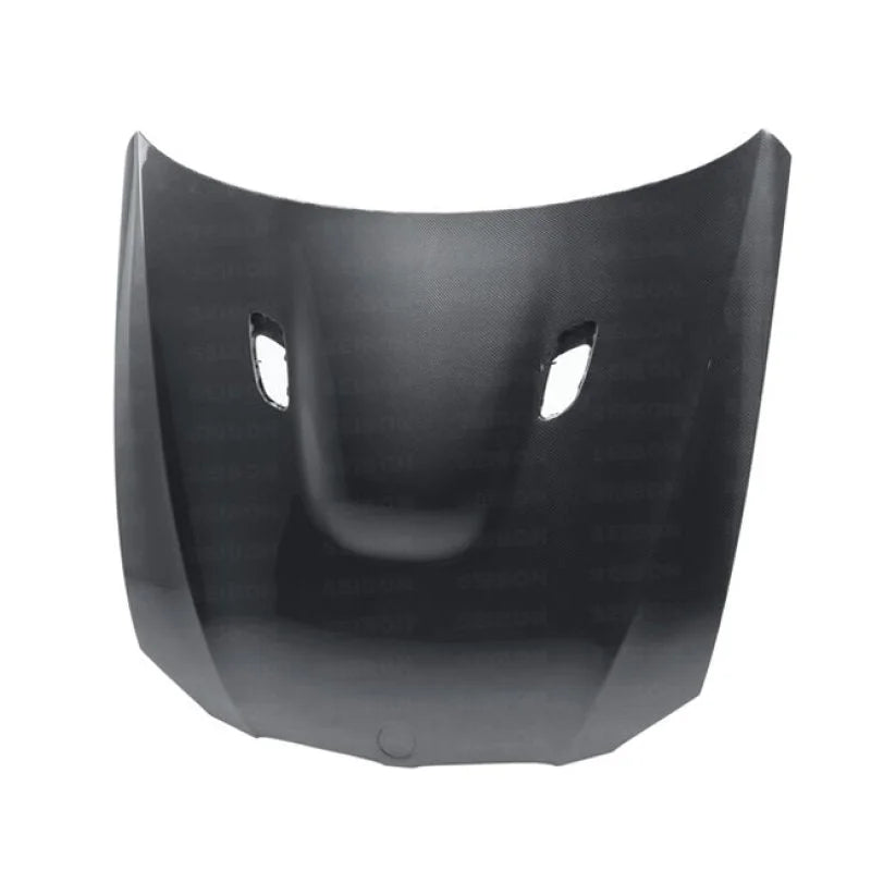 Seibon 08-12 BMW E90 M3 4dr OEM Style Carbon Fiber Hood - Main Product View
