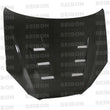 Load image into Gallery viewer, Seibon 08-12 Hyundai Genesis Coupe TS Carbon Fiber Hood - Side View