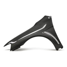 Load image into Gallery viewer, Seibon 08-12 Mitsubishi Evo X 10mm Wider Carbon Fiber Fenders - Side View