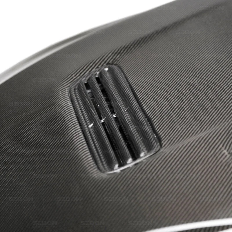 Seibon 08-12 Mitsubishi Evo X OEM style Carbon Fiber Hood - Additional View 9