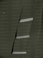 Load image into Gallery viewer, Seibon 08-12 Mitsubishi Evo X TS-style Carbon Fiber Hood - Side View