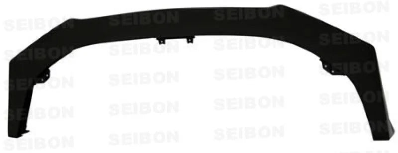 Seibon 08-12 Mitsubishi Evo X VR Style Carbon Fiber Front Lip does not fit MR model - Side View