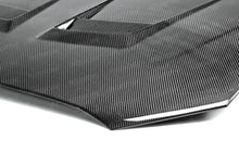 Load image into Gallery viewer, Seibon 08-12 Mitsubishi Lancer Evo X DV-Style Carbon Fiber Hood - Additional View 5