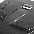Load image into Gallery viewer, Seibon 08-12 Mitsubishi Lancer Evo X DV-Style Carbon Fiber Hood - Additional View 6