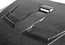 Load image into Gallery viewer, Seibon 08-12 Mitsubishi Lancer Evo X DV-Style Carbon Fiber Hood - Additional View 6