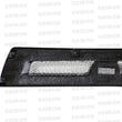 Load image into Gallery viewer, Seibon 08-12 Mitsubishi Lancer Evo X Shaved Emblem Carbon Fiber Front Grill does not fit MR model - Side View