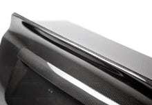 Load image into Gallery viewer, Seibon 08-14 Subaru Impreza WRX/STi 4dr C-style Carbon Fiber Trunk Lid - Installation View
