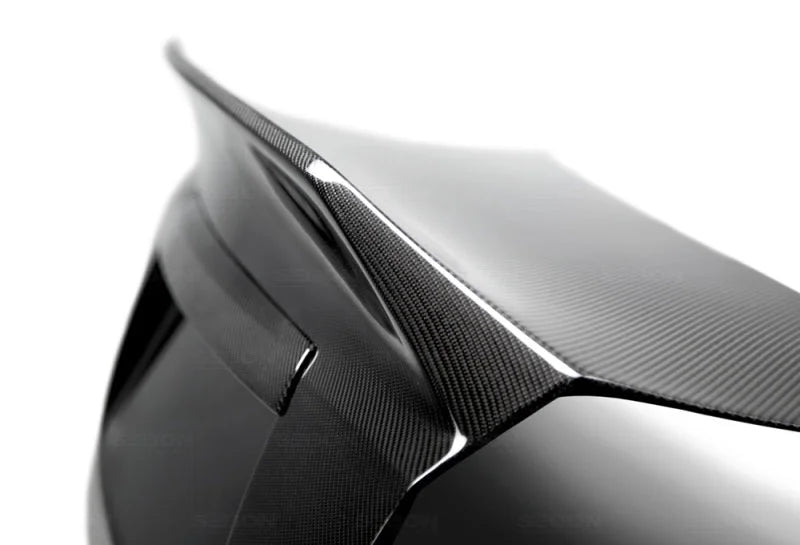 Seibon 08-14 Subaru Impreza WRX/STi 4dr C-style Carbon Fiber Trunk Lid - Additional View 6