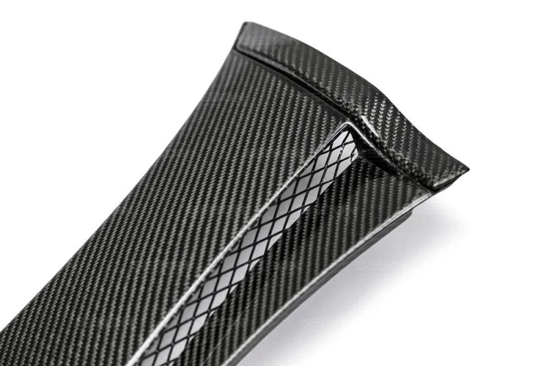 Seibon 08-14 Subaru STI Carbon Fiber Fender Caps - Main Product View