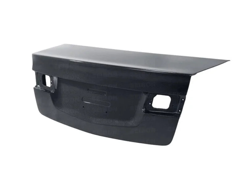 Seibon 09-10 Acura TSX OEM Carbon Fiber Trunk Lid - Back View
