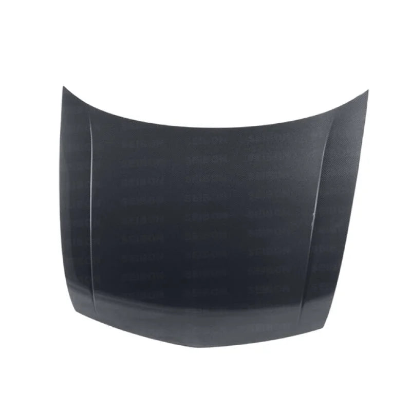 Seibon 09-10 Acura TSX OEM-style Carbon Fiber Hood - Installation View