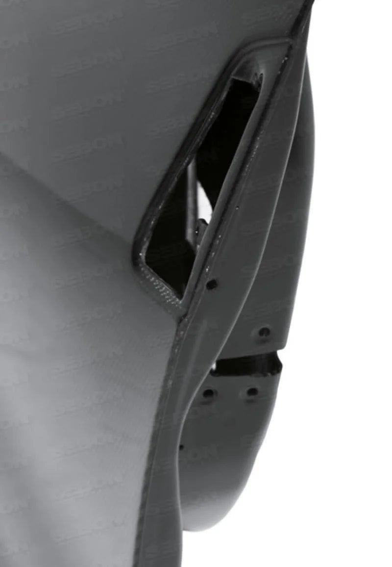 Seibon 09-10 Nissan 370Z Carbon Fiber Door Pair - Side View
