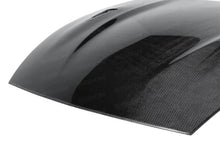 Load image into Gallery viewer, Seibon 09-10 Nissan 370Z / Fairlady Z (Z34) GTR Carbon Fiber Hood - Back View