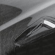 Load image into Gallery viewer, Seibon 09-10 Nissan 370Z / Fairlady Z (Z34) GTR Carbon Fiber Hood - Installation View