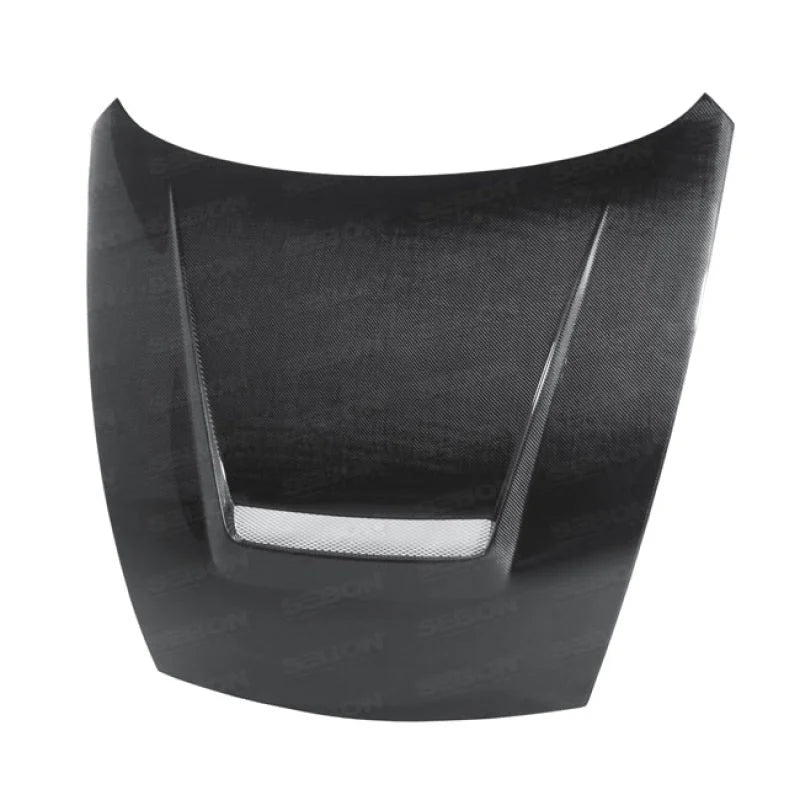 Seibon 09-10 Nissan 370Z / Fairlady Z (Z354)  VSII Carbon Fiber Hood - Side View