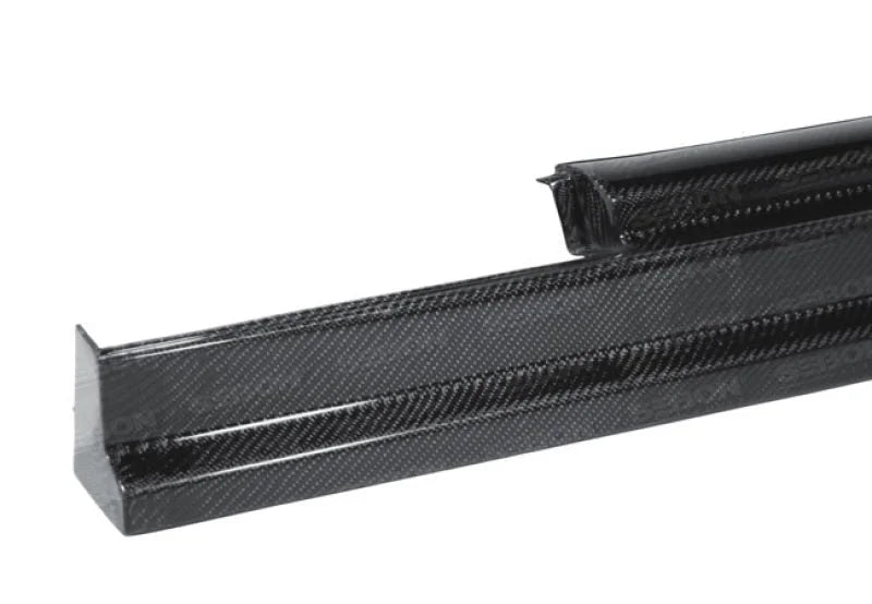 Seibon 09-10 Nissan 370Z NS Carbon Fiber Side Skirts - Main Product View