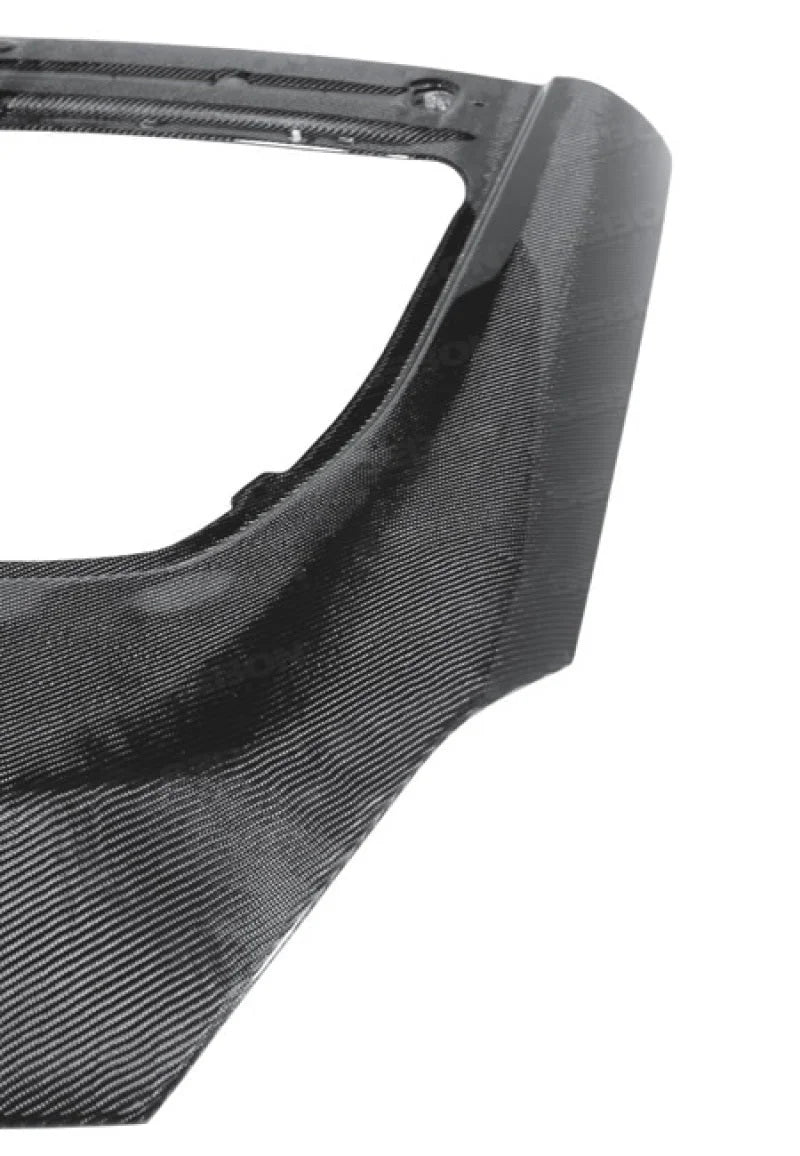 Seibon 09-10 Nissan 370Z OEM Carbon Fiber Trunk Lid - Side View