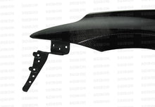 Load image into Gallery viewer, Seibon 09-10 Nissan 370z 10mm Wider Carbon Fiber Fenders - Additional View 5