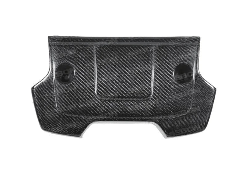 Seibon 09-10 Nissan 370z Carbon Fiber Engine Cover - Main Product View