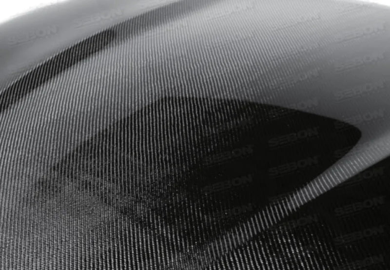 Seibon 09-10 Nissan 370z OEM-style Carbon Fiber Hood - Installation View