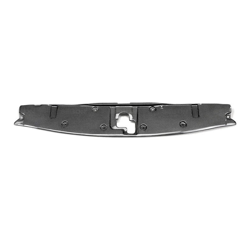 Seibon 09-10 Nissan GT-R R35 Carbon Fiber Cooling Plate - Side View