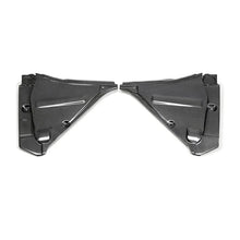 Load image into Gallery viewer, Seibon 09-10 Nissan GT-R R35 Carbon Fiber Cooling Plate - Back View