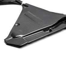 Load image into Gallery viewer, Seibon 09-10 Nissan GT-R R35 Carbon Fiber Cooling Plate - Installation View