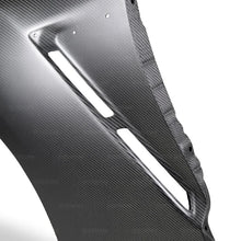 Load image into Gallery viewer, Seibon 09-10 Nissan GT-R R35 OEM Dry Carbon Fiber Fenders - Side View