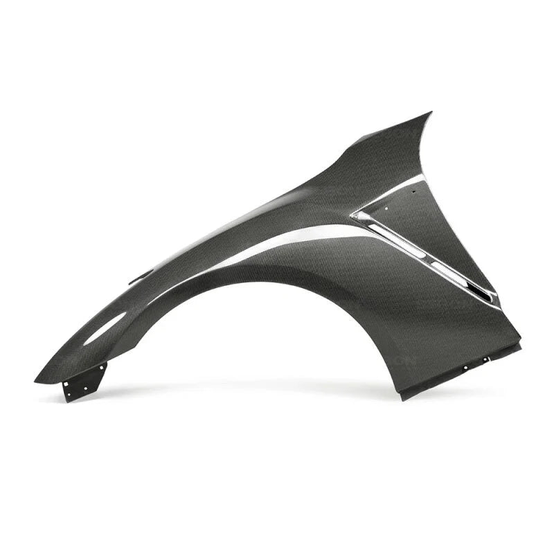 Seibon 09-10 Nissan GT-R R35 OEM Style Carbon Fiber Fenders - Side View