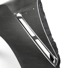 Load image into Gallery viewer, Seibon 09-10 Nissan GT-R R35 OEM Style Carbon Fiber Fenders - Installation View