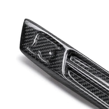Load image into Gallery viewer, Seibon 09-10 Nissan GTR R35 Carbon Fiber Fender Duct Logos (Pair) - Main Product View