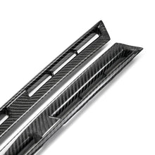 Load image into Gallery viewer, Seibon 09-10 Nissan GTR R35 Carbon Fiber Fender Ducts (Pair) - Main Product View