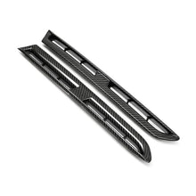 Load image into Gallery viewer, Seibon 09-10 Nissan GTR R35 Carbon Fiber Fender Ducts (Pair) - Side View