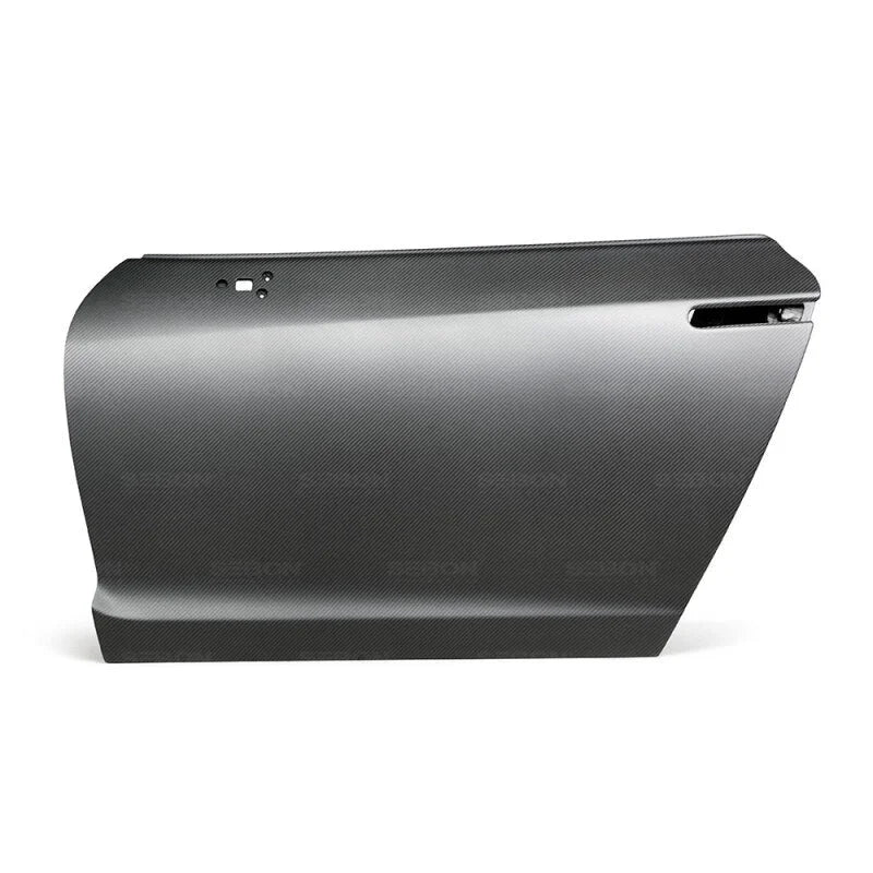 Seibon 09-10 Nissan GTR R35 Dry Carbon Fiber Door Pair - Main Product View