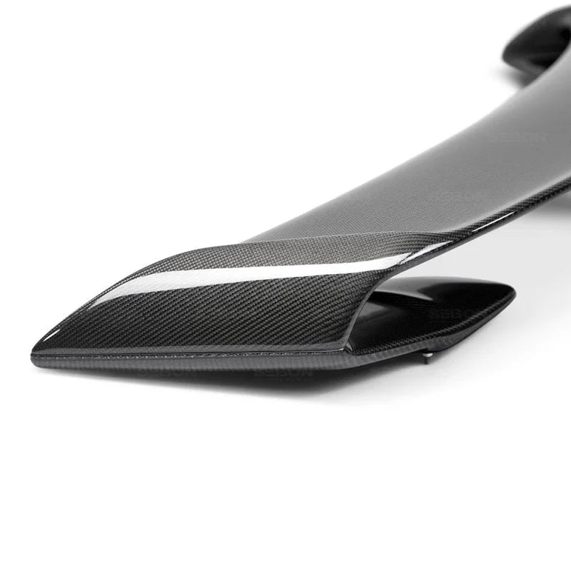 Seibon 09-10 Nissan GTR R35 OEM Carbon Fiber Rear Spoiler - Main Product View