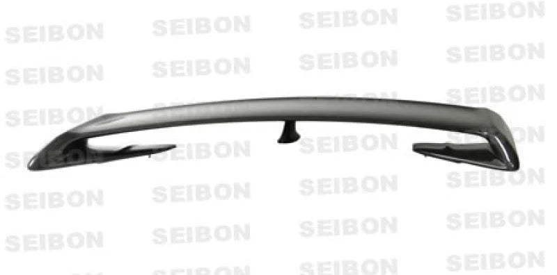 Seibon 09-10 Nissan GTR R35 OEM Carbon Fiber Rear Spoiler - Back View