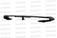 Load image into Gallery viewer, Seibon 09-10 Nissan GTR R35 OEM Carbon Fiber Rear Spoiler - Installation View