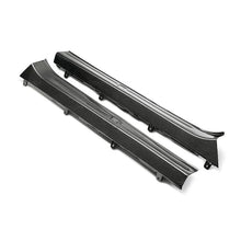 Load image into Gallery viewer, Seibon 09-10 Nissan GTR R35 OEM Style Carbon Fiber Door Sills (Pair) - Side View