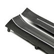 Load image into Gallery viewer, Seibon 09-10 Nissan GTR R35 OEM Style Carbon Fiber Door Sills (Pair) - Back View