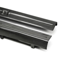 Load image into Gallery viewer, Seibon 09-10 Nissan GTR R35 OEM Style Carbon Fiber Door Sills (Pair) - Additional View 5
