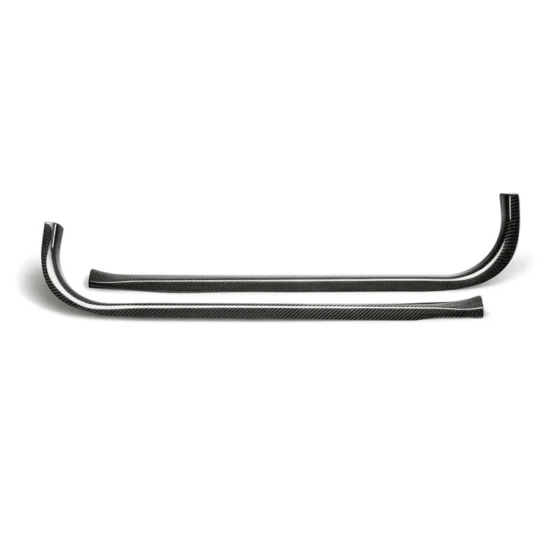 Seibon 09-10 Nissan GTR R35 OEM Style Carbon Fiber Door Sills Trim (Pair) - Main Product View