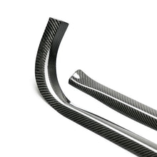 Load image into Gallery viewer, Seibon 09-10 Nissan GTR R35 OEM Style Carbon Fiber Door Sills Trim (Pair) - Installation View
