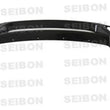 Load image into Gallery viewer, Seibon 09-10 Nissan GTR R35 OEM Style Carbon Fiber Rear Lip - Side View