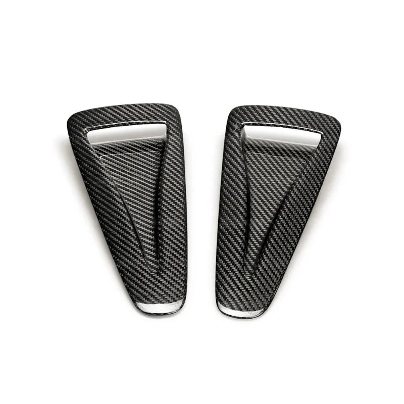 Seibon 09-10 Nissan Skyline R35 GTR OEM Carbon Fiber Hood Scoop - Main Product View
