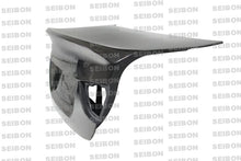 Load image into Gallery viewer, Seibon 09-11 BMW 3 Series 4Dr (Incl. M3) CSL-Style Carbon Fiber Trunk/Hatch Lid - Side View