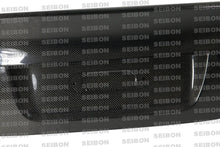 Load image into Gallery viewer, Seibon 09-11 BMW 3 Series 4Dr (Incl. M3) CSL-Style Carbon Fiber Trunk/Hatch Lid - Back View